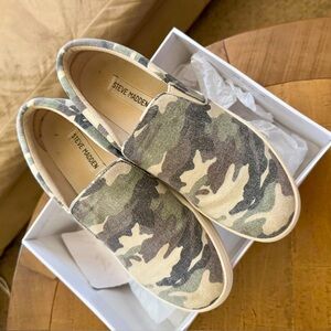 Camo Slide on Sneakers